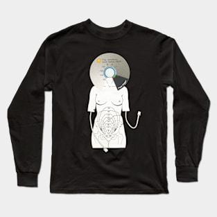 Original Collage Art Long Sleeve T-Shirt